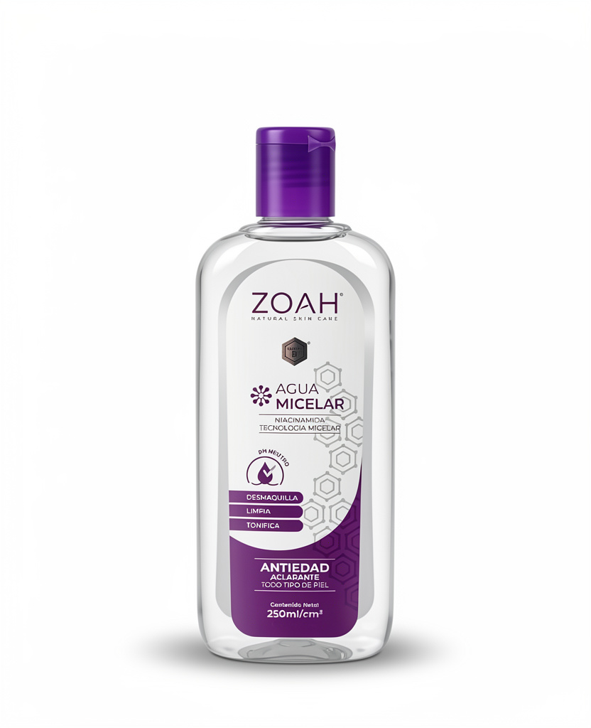 Agua Micelar ZOAH 250ml