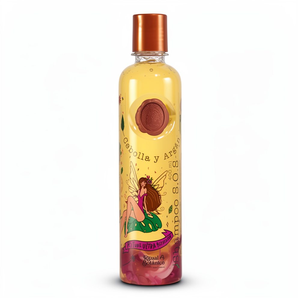 Shampoo CEBOLLA Y ARGÁN RITUAL BOTÁNICO 400ml