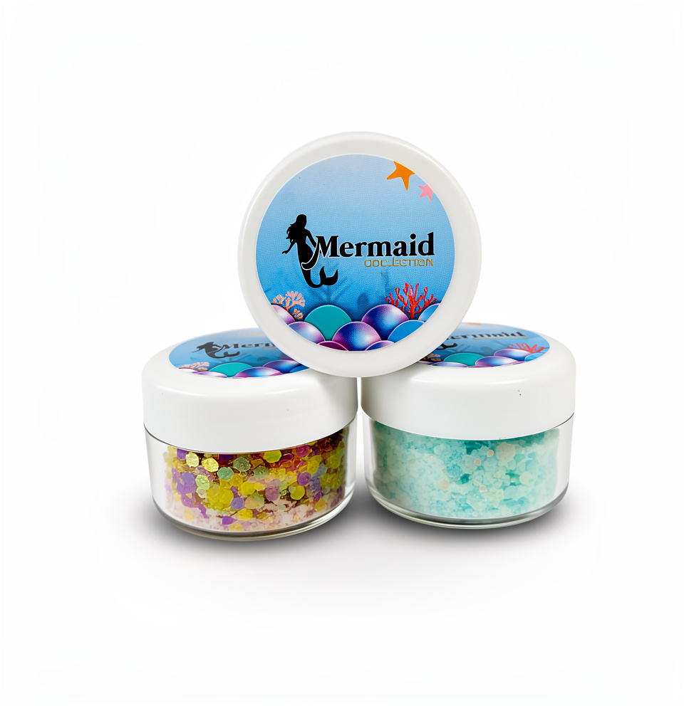 Polvo acrilico mermaid