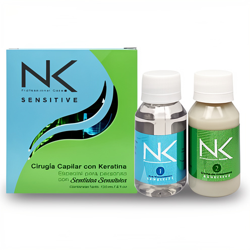 CIRUGÍA CAPILAR SENSITIVE NK con KERATINA 120ML