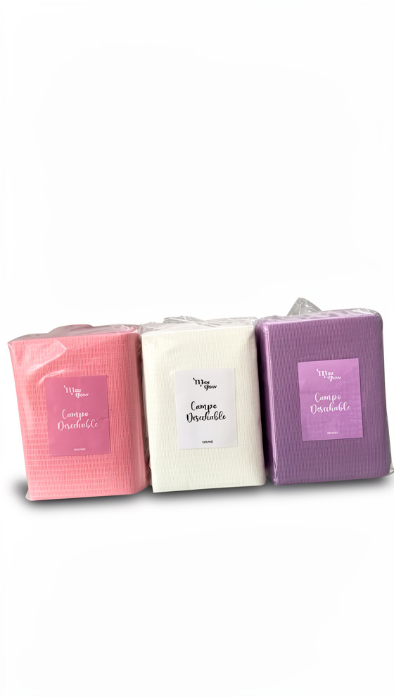 Mantel de trabajo desechable ROSADO PAQUETE DE 50 UNIDADES