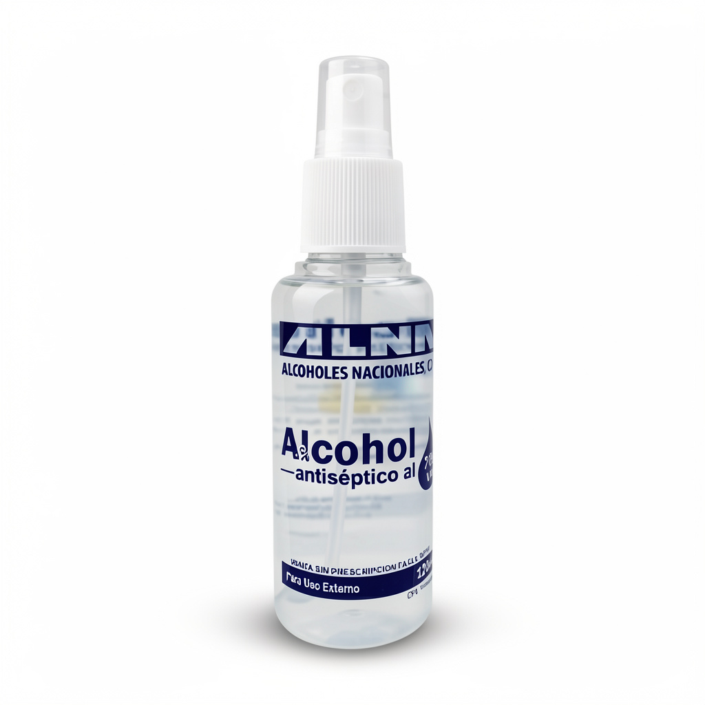 Alcohol Antiséptico Atomizador 120ml 70% ALNA