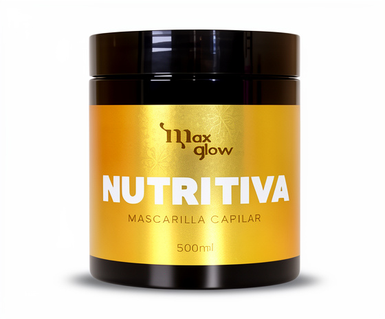 Mascarilla capilar nutritiva Maxglow