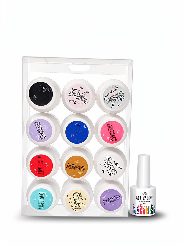 Kit Abstract gel con activado x12 MYY
