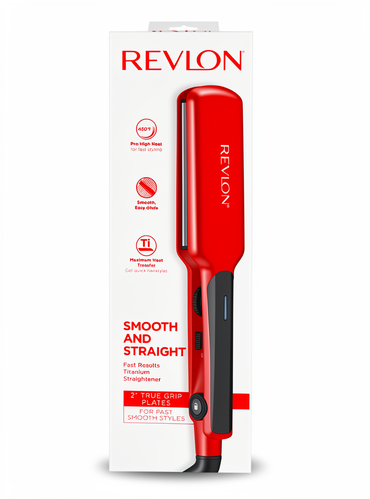 Plancha REVLON ROJA Smooth And Straight 2