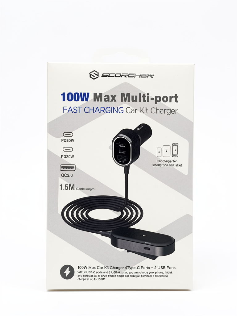 CARGADOR SCORCHER MULTIPORT