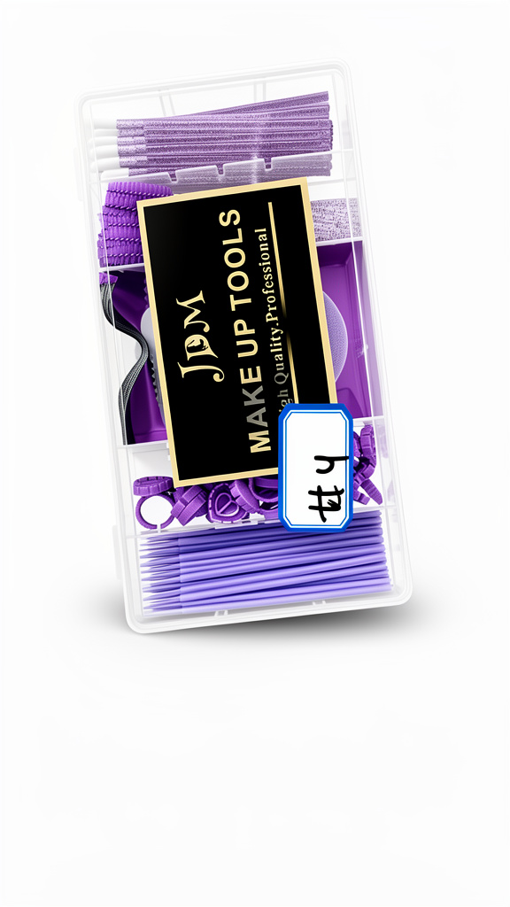 JDM kit de cejas morado