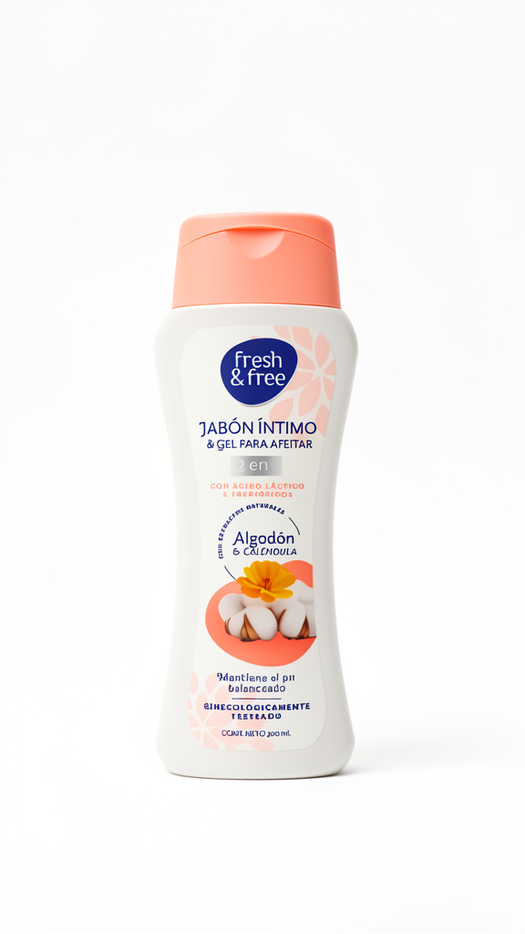 fresh & free jabón íntimo y gel para afeitar
