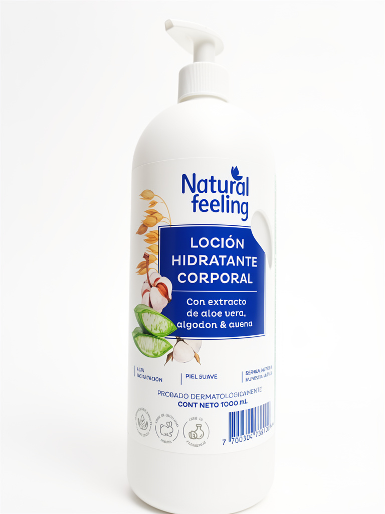 Natural Feeling locion hidratante corporal