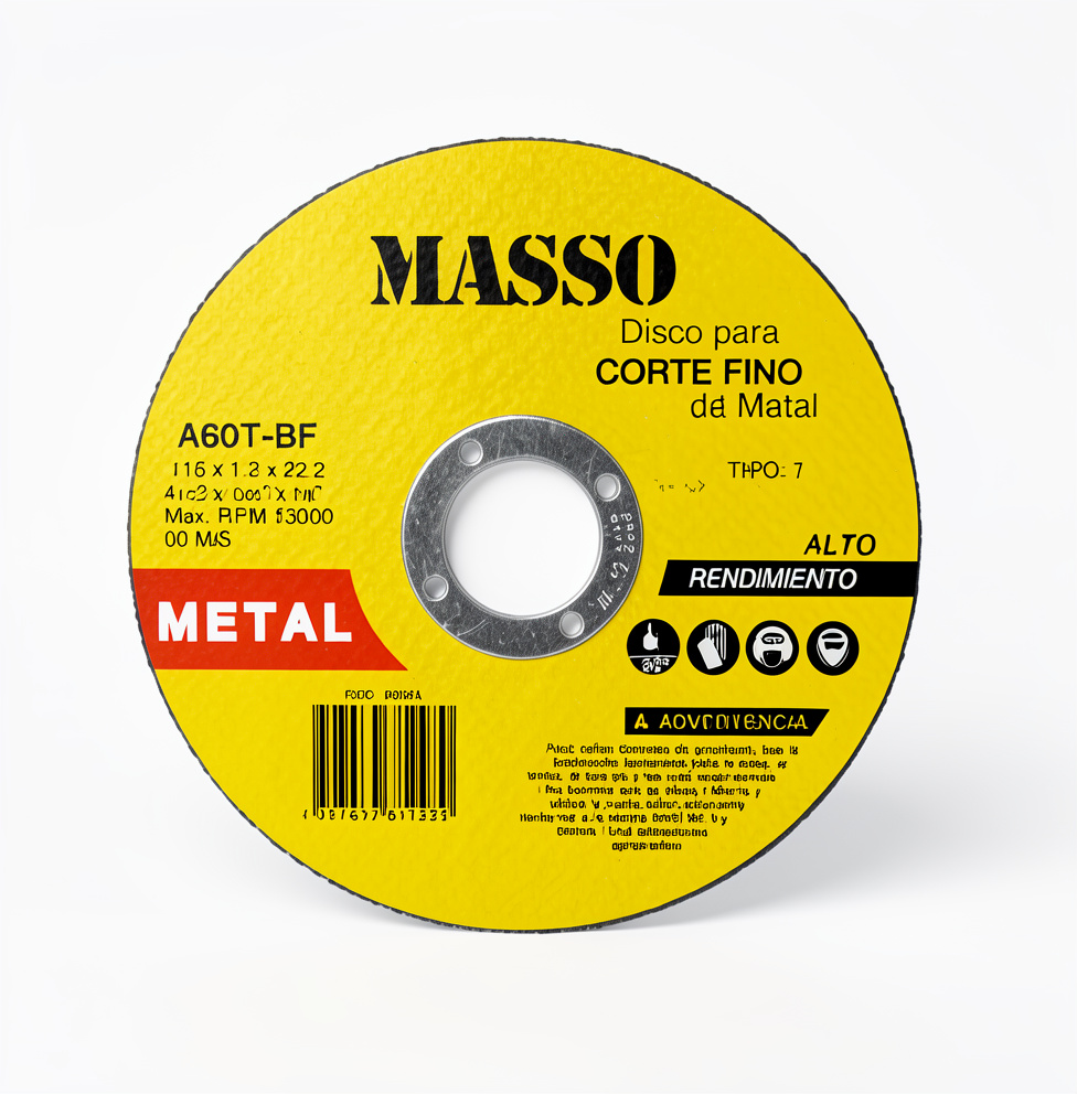 DISCO CORTE METAL MASSO 7