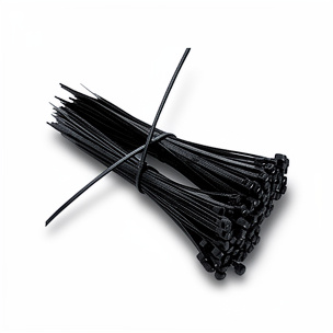 ABRAZADERA NYLON NEGRA 3.6X200MM
