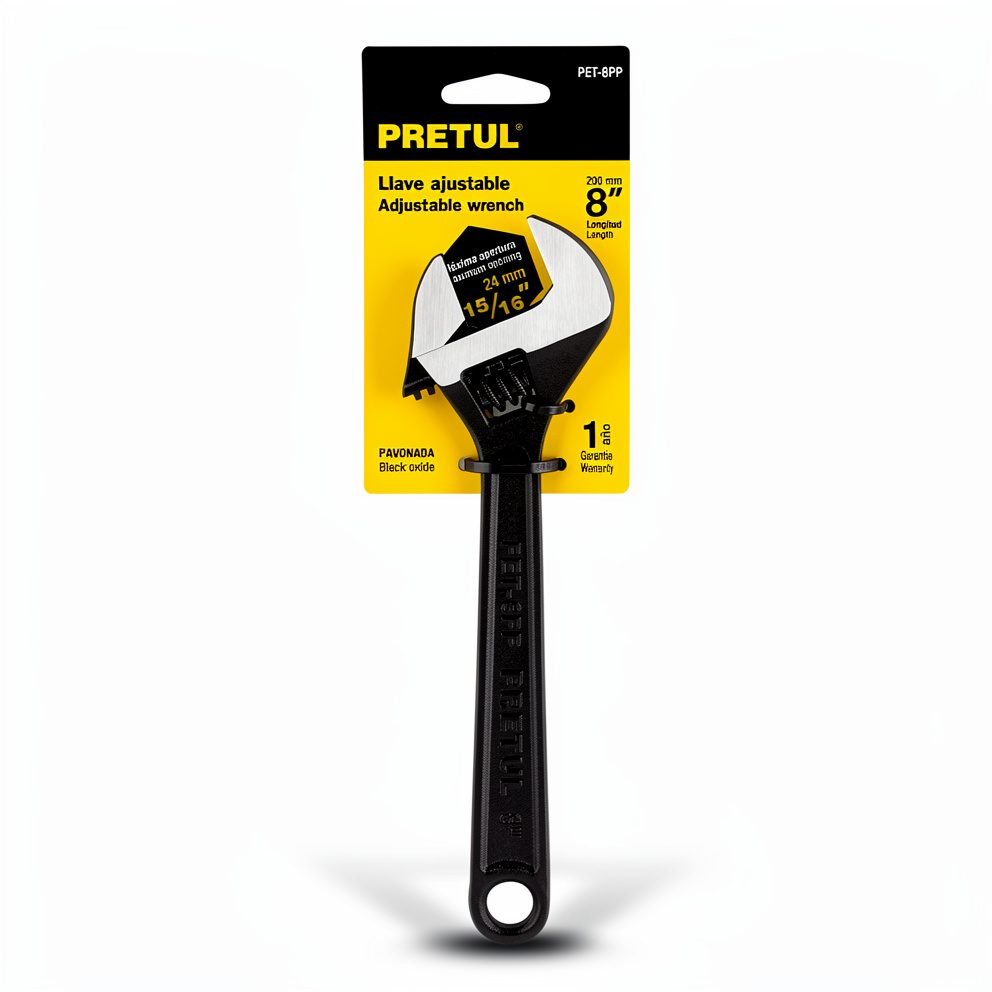 LLAVE EXPANSIVA 8" PAVONADA PRETUL