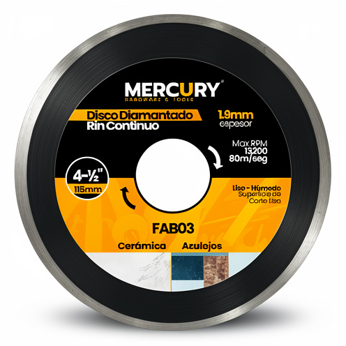 DISCO CONTINUO CERAMICA 4 MERCURY