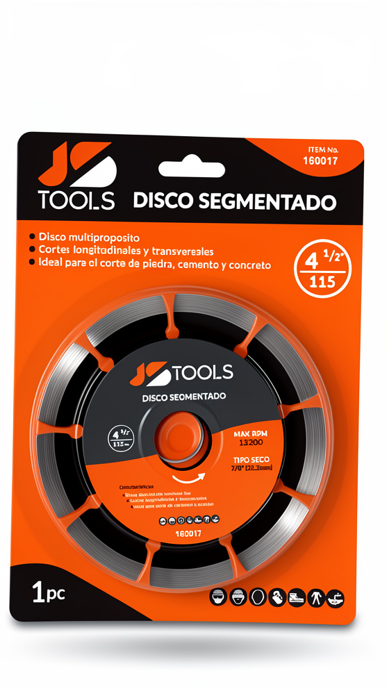 DISCO MURO SEG  DE 4 1/2" JS TOOLS