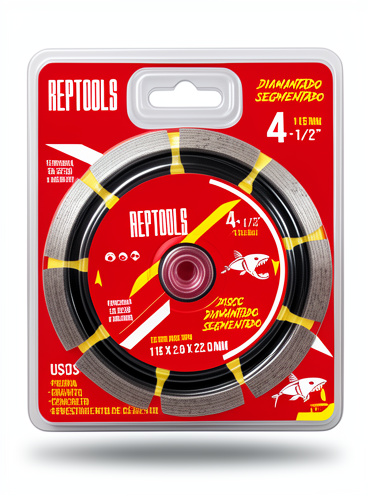 Disco Muro Segmentado 4"1/2 Reptools