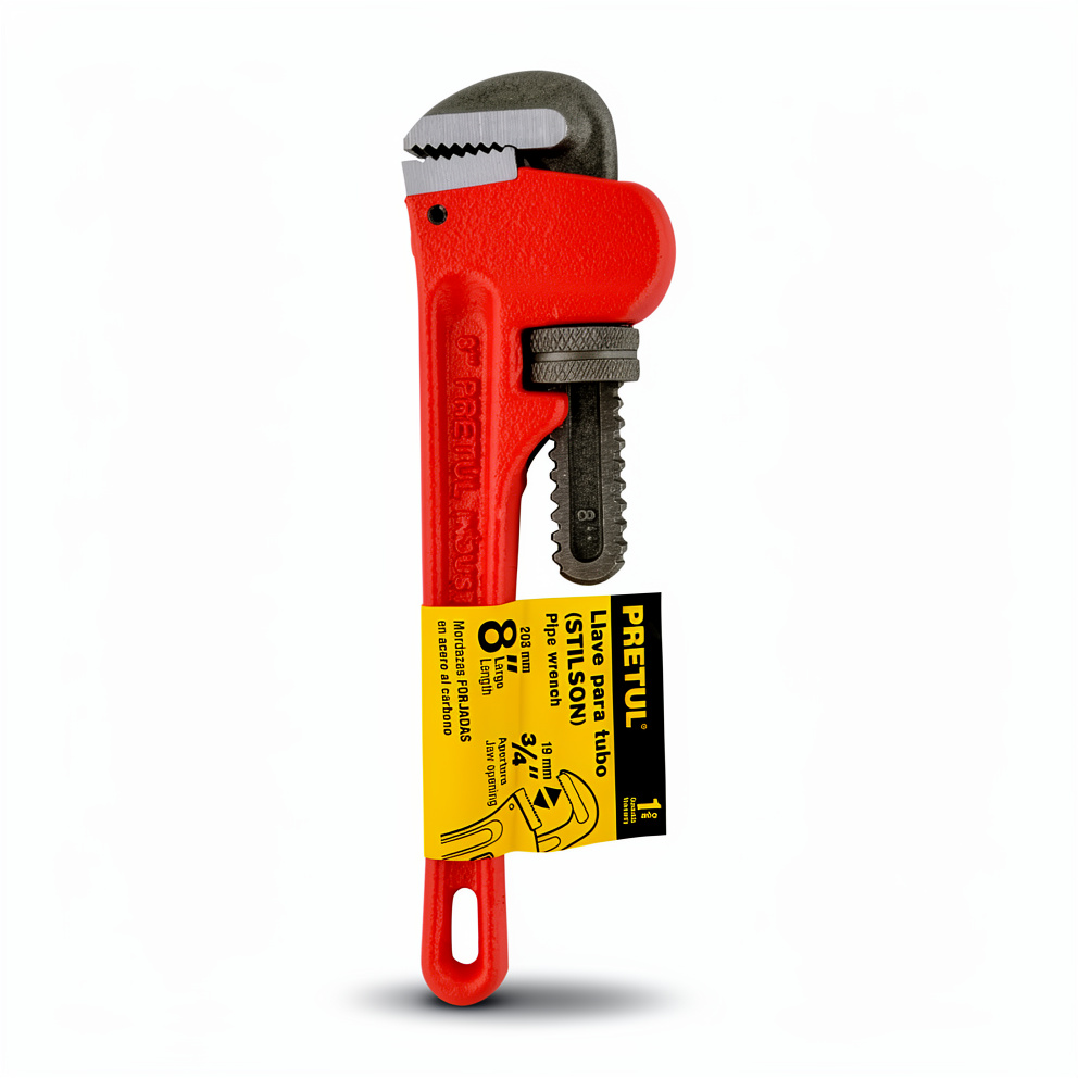 LLAVE DE TUBO 8" STILSON PRETUL