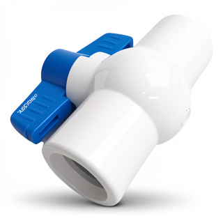 LLAVE PASO 2" PERILLA AZUL