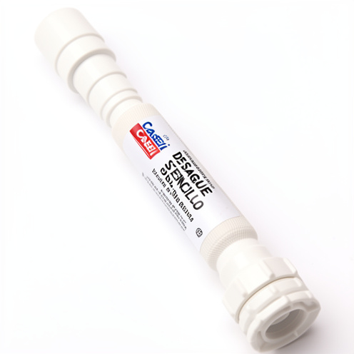 DESAGUE SENCILLO PLAST BLANCO CASELI