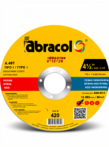 DISCO  METAL 4 1/2" ABRACOL