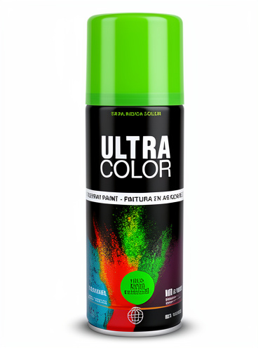Aerosol verde fluorescente ultra color