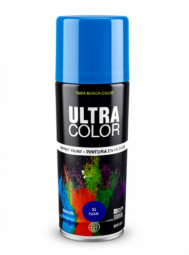 Aerosol azul ultra color
