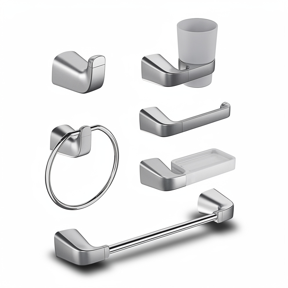 JUEGO DE ACC BAÑO TITANIUM ABS