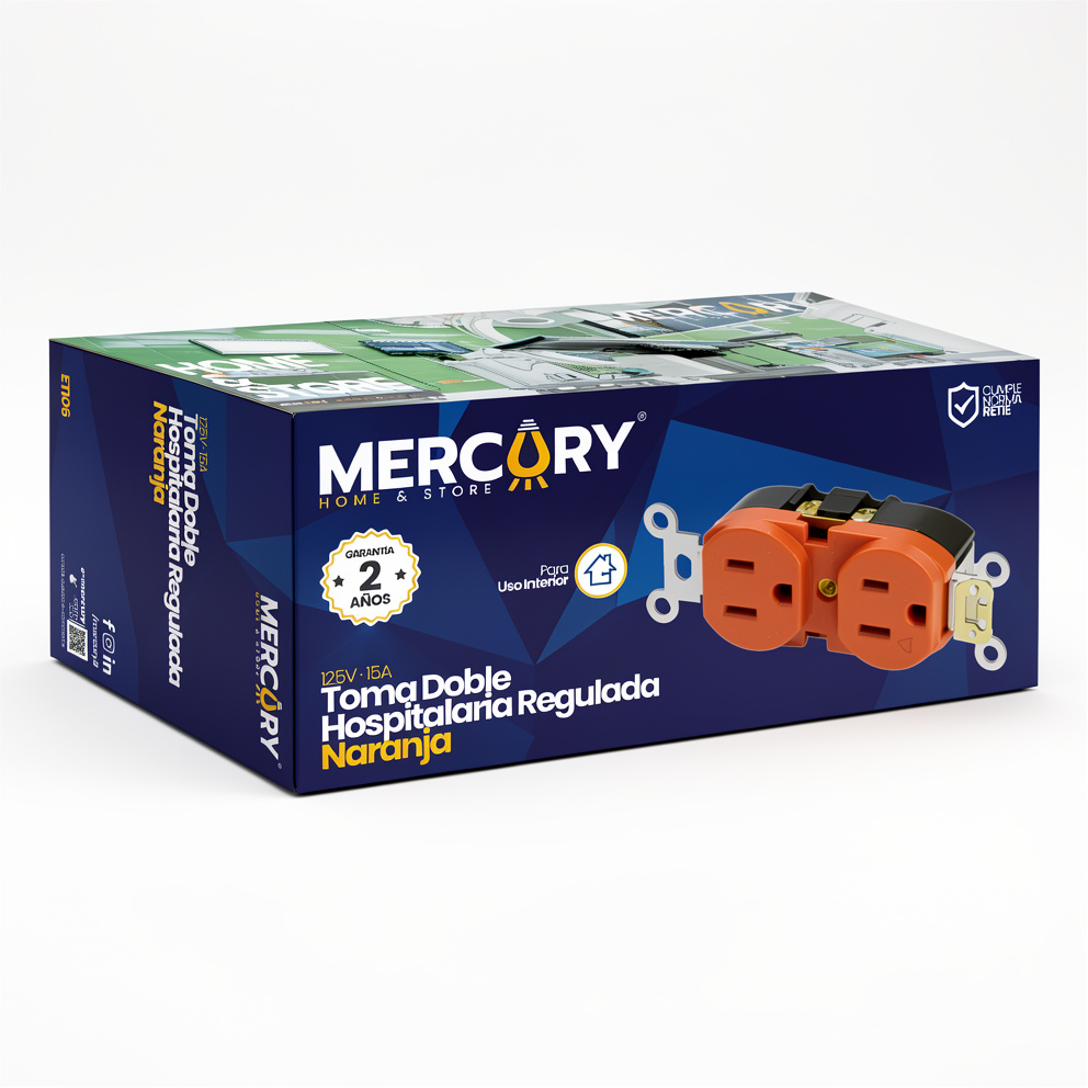 TOMA LEVINTOG  HOSPITALARIO + TAPA MERCURY