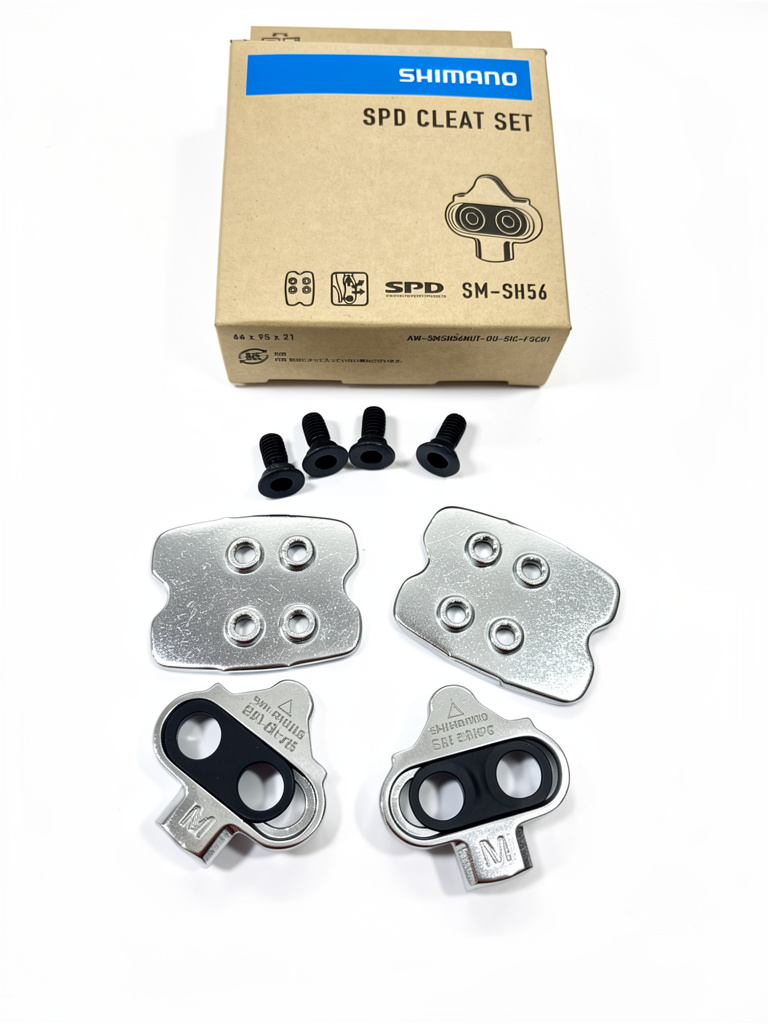 Shimano SPD calas plateadas