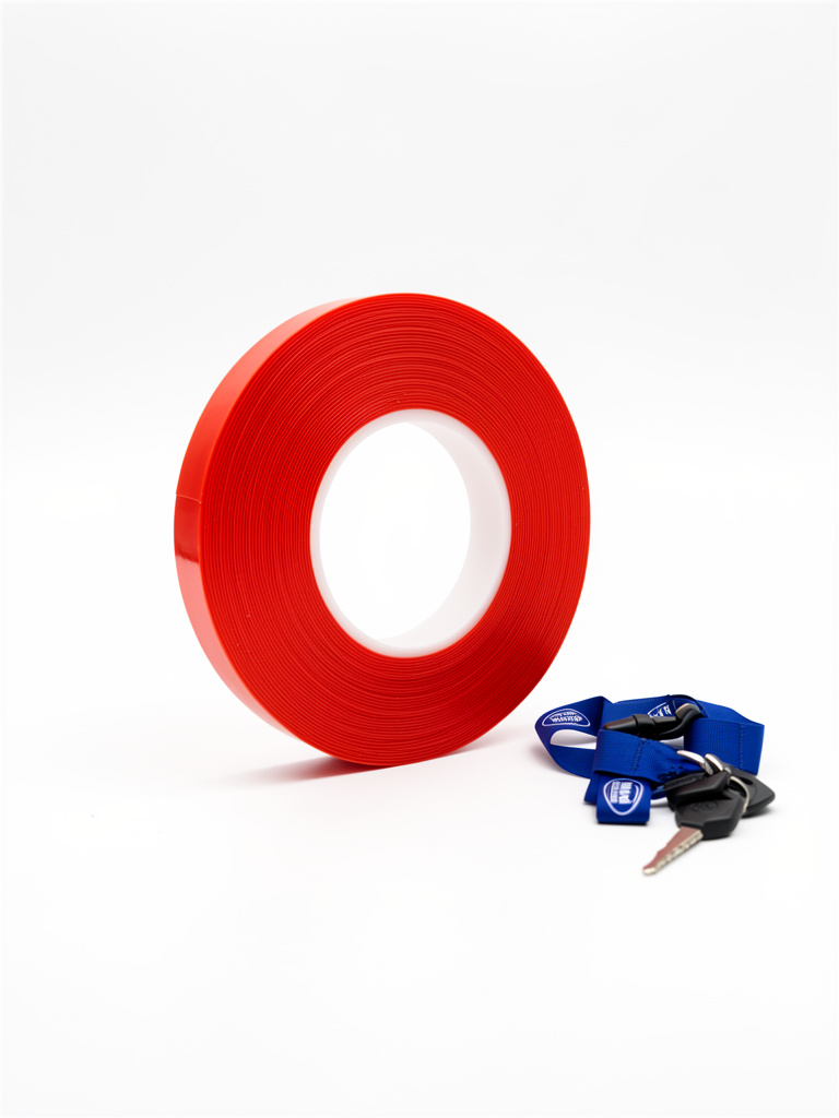 CINTA DOBLE ROJA 1M x 50MTS