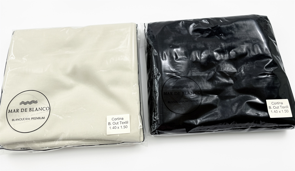 CORTINA BLACK OUT TEXTIL 1,50 MTS