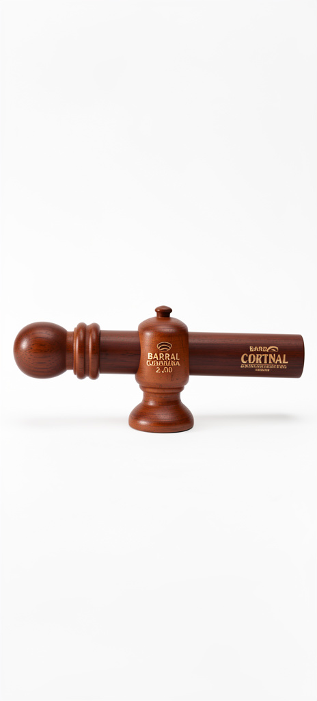 BARRAL CORTINA MADERA 2,00