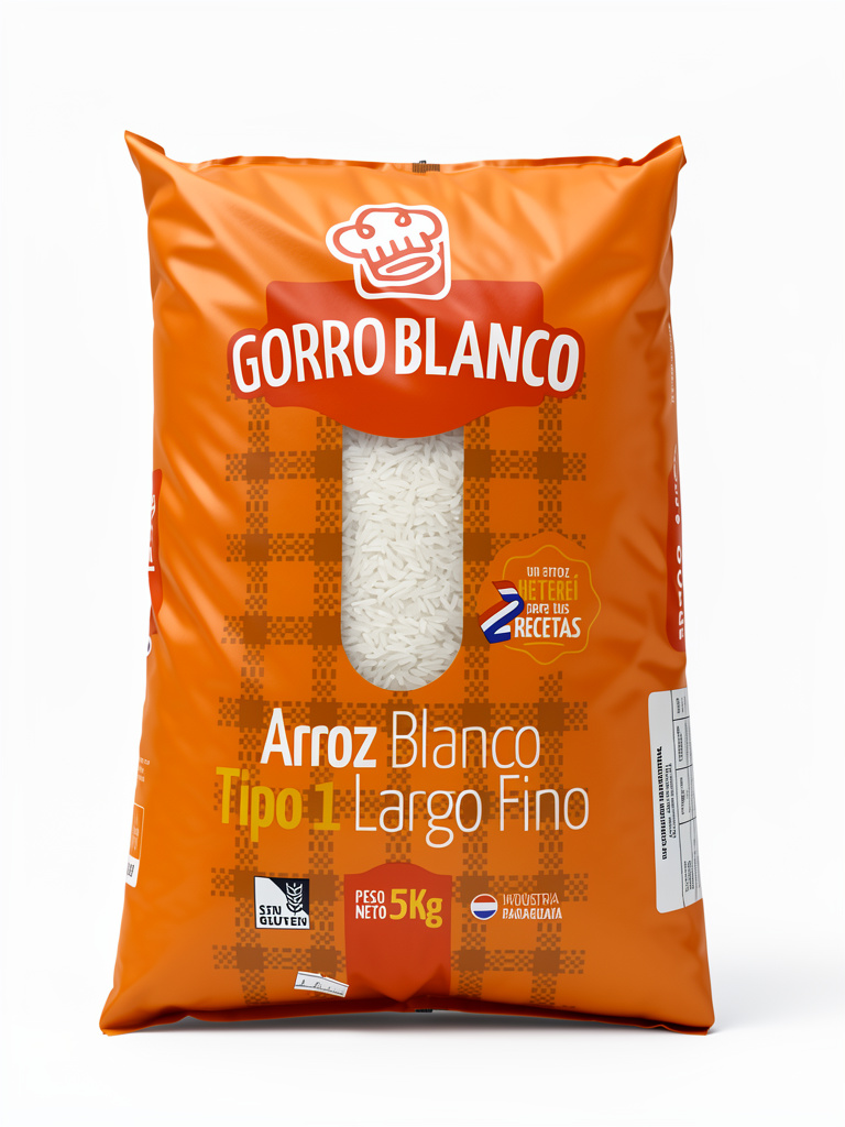 Gorro Blanco Arroz Blanco T1 5kg