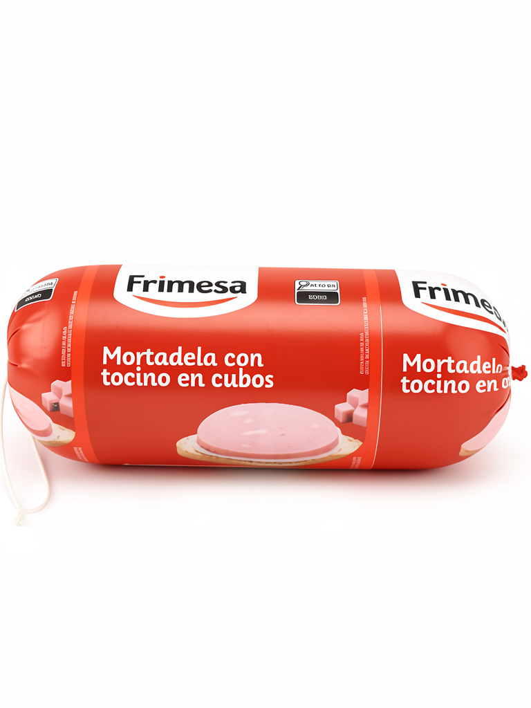Frimesa mortadela con tocino