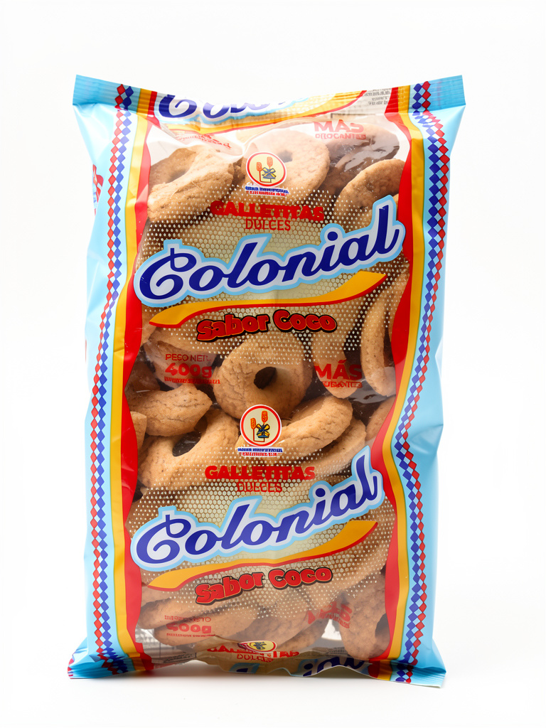 Colonial galletitas dulces coco 400g