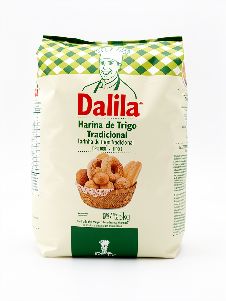 Dalila harina de trigo tradicional 5kg