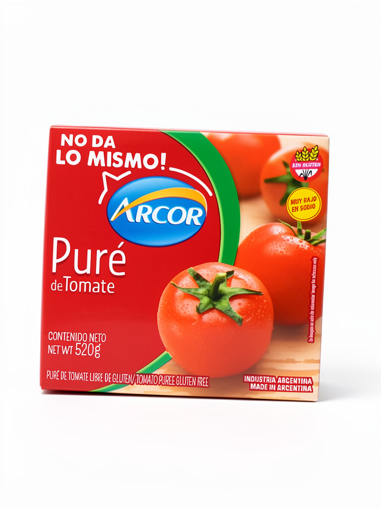 Arcor Pure de tomate 520g