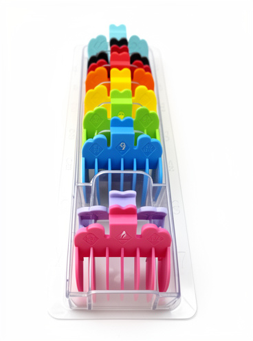 Set de peines con organizador x10 colores