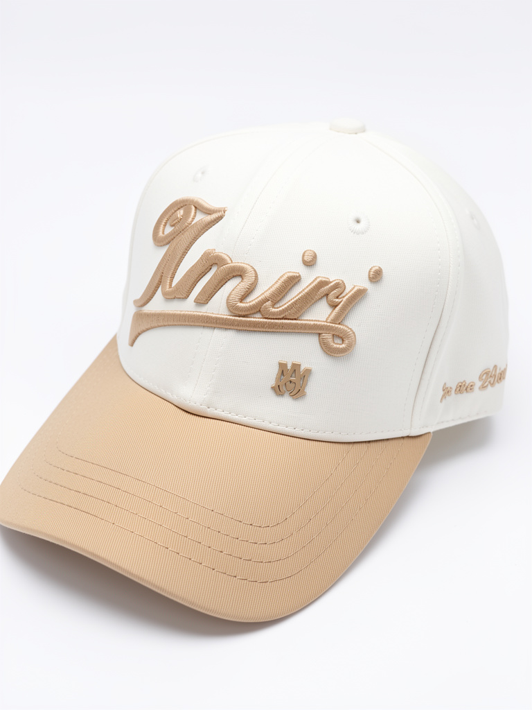 Gorra Amiri Blanco beige