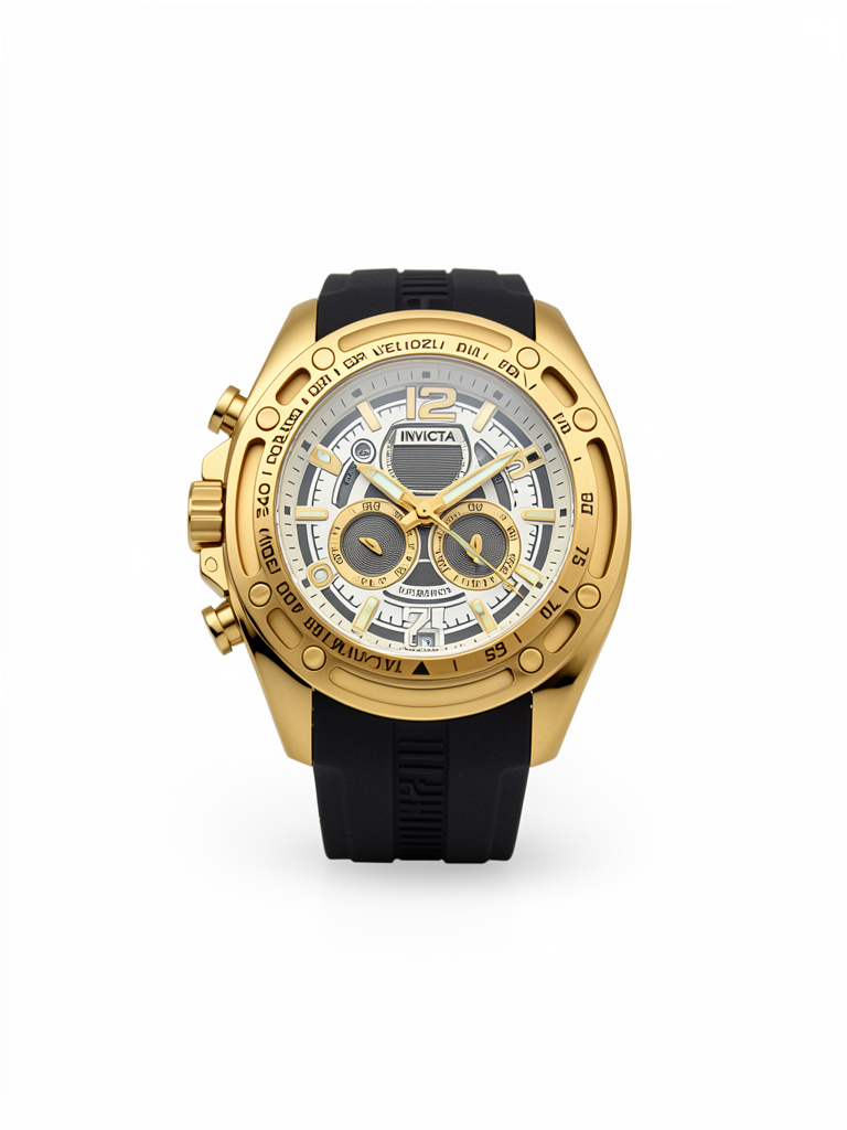 Invicta Technomarine dorado reloj