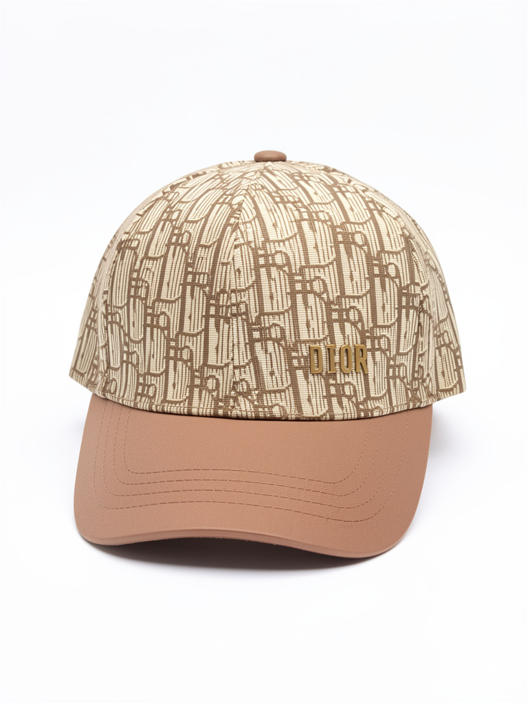 Dior gorra cafe y beige