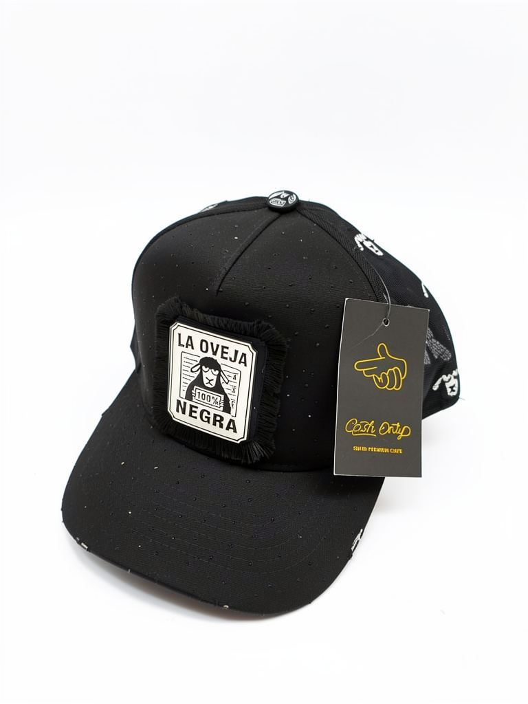 La Oveja Negra gorra negra
