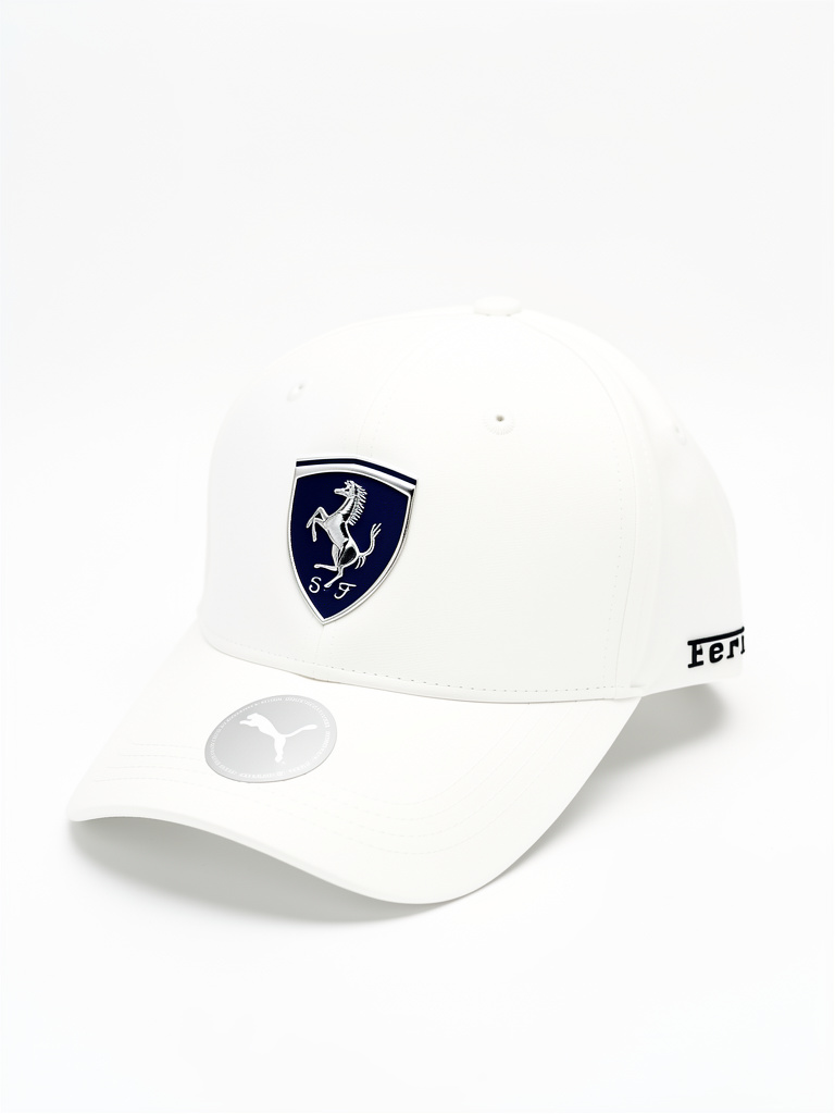 Ferrari gorra blanca