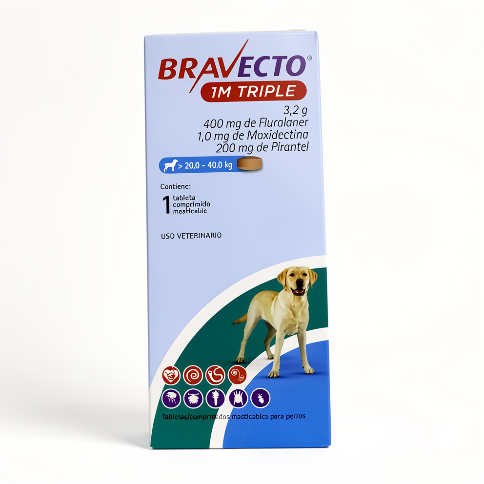 Bravecto Triple 20-40 Kg