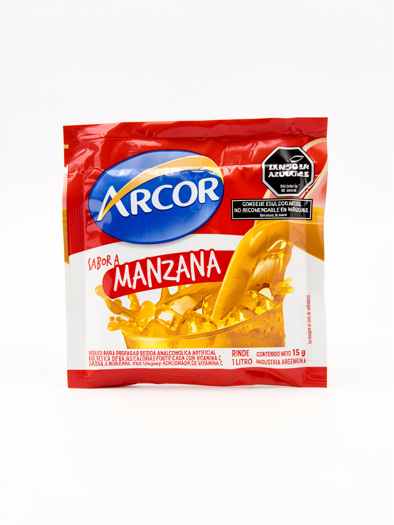 Jugo en sobre 15g Arcor Manzana