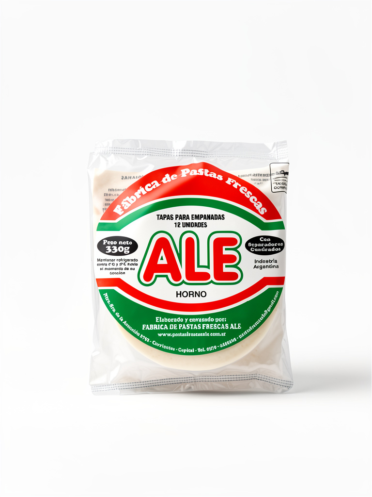 Tapa de empanada de horno Ale