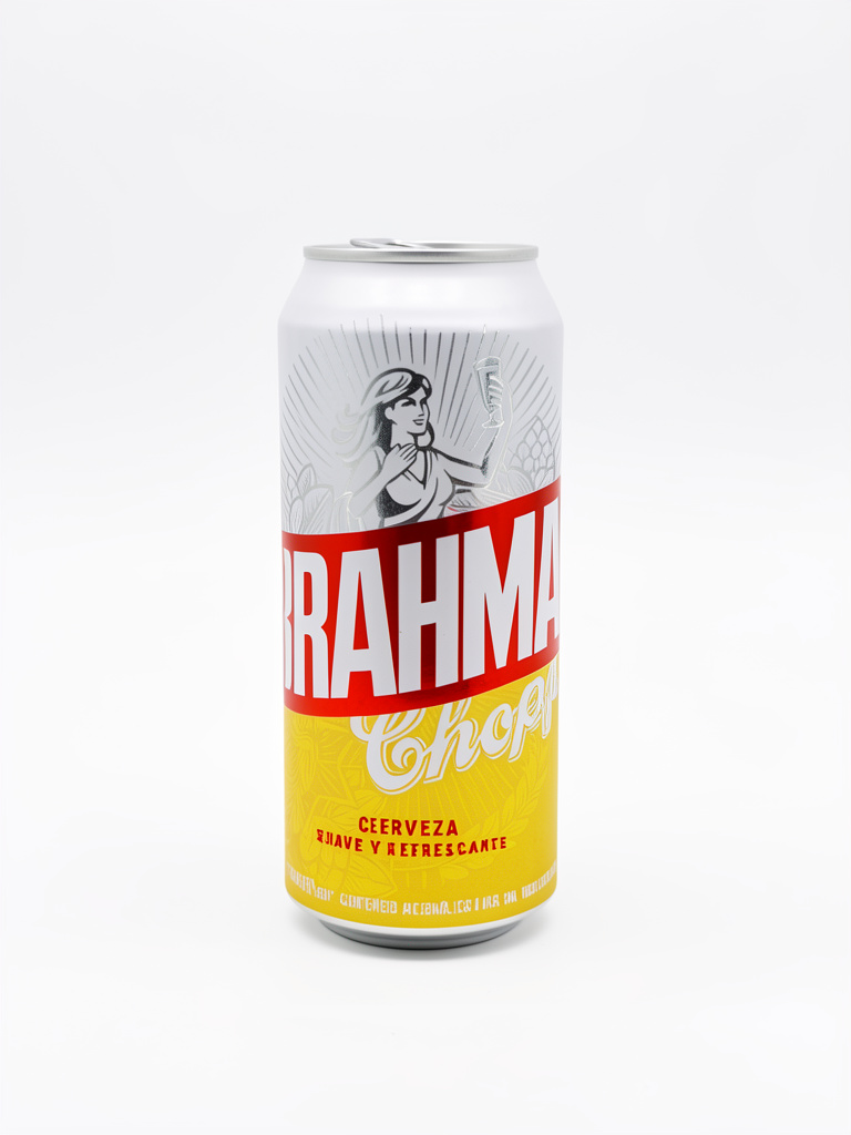 Cerveza en lata Brahma clasica