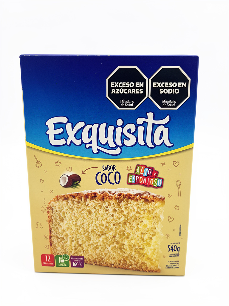 Bizcochuelo Coco Exquisita