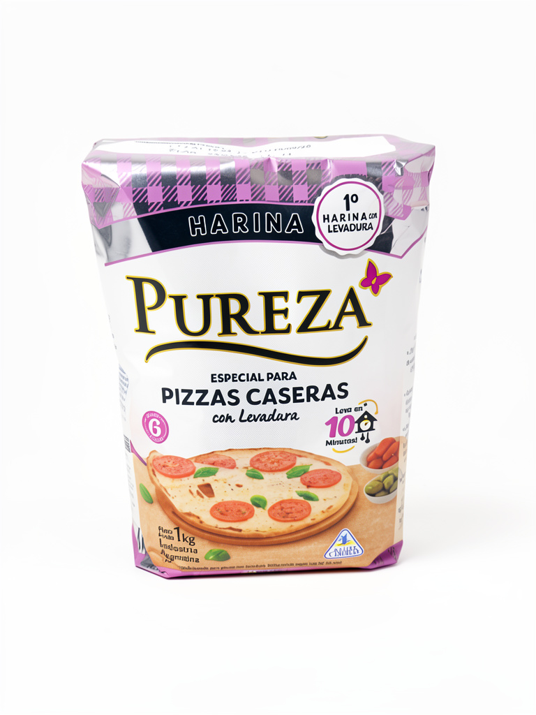 Harina para pizzas 1Kg Pureza