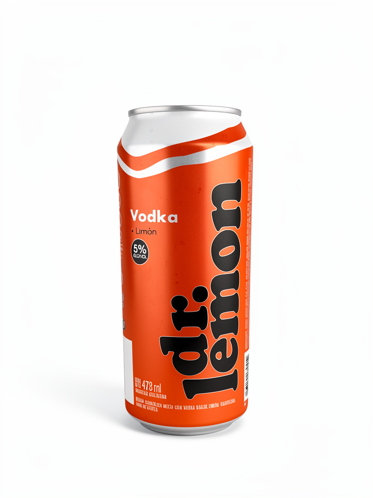 Vodka en lata Dr Lemon