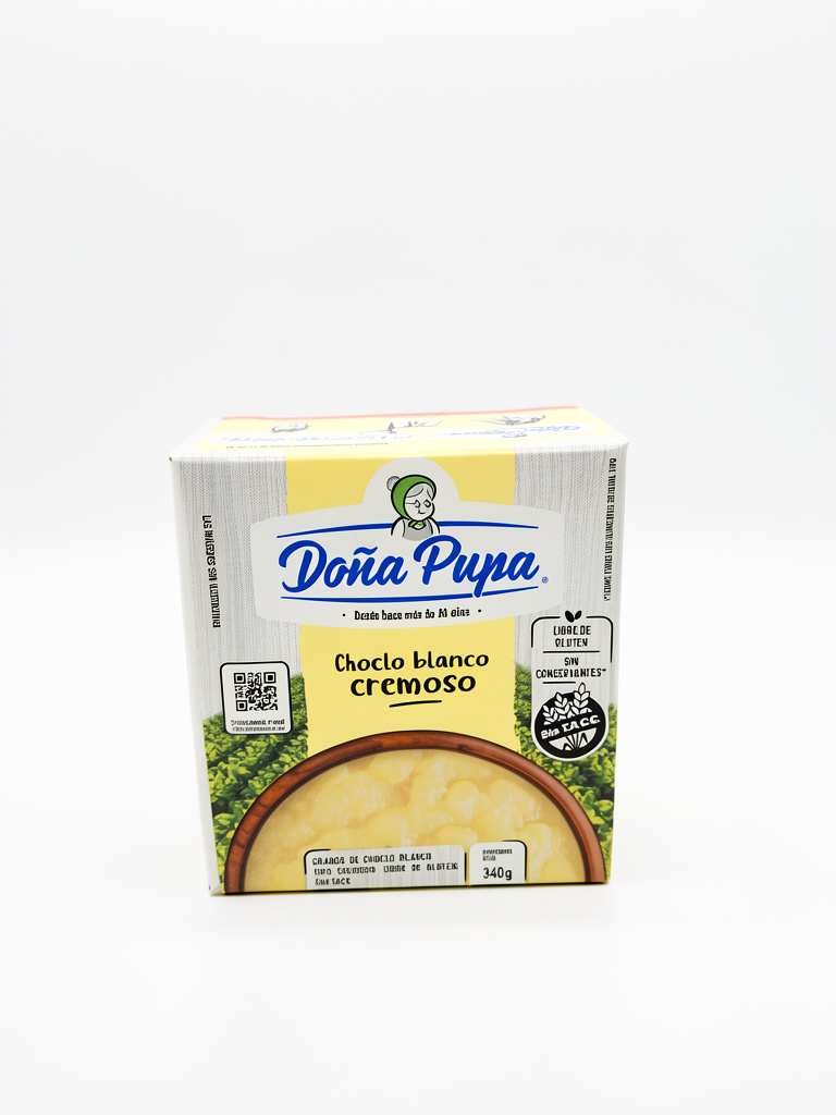 Choclo crema blanco 340g Doña Pupa